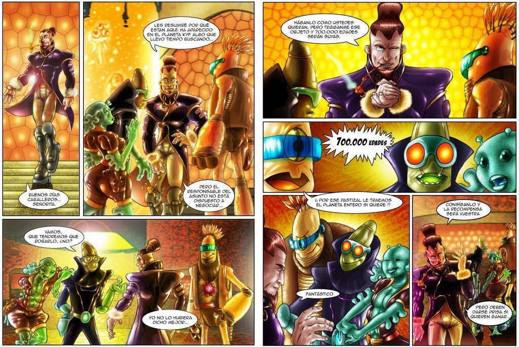 formato escritura comic